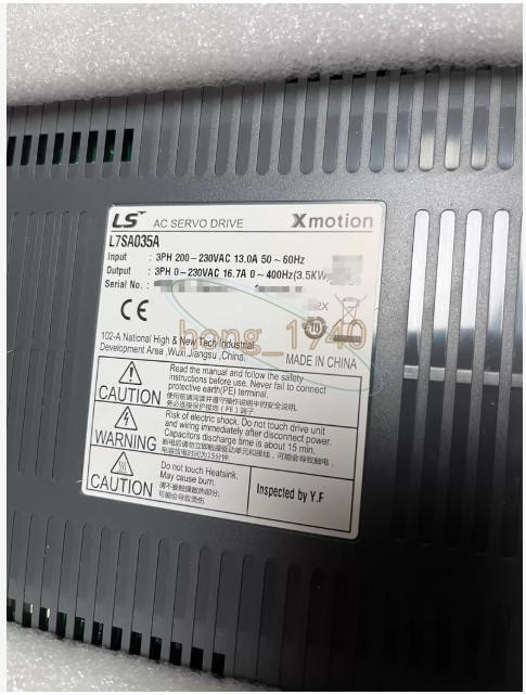 New One LS L7SA035A Servo Drive