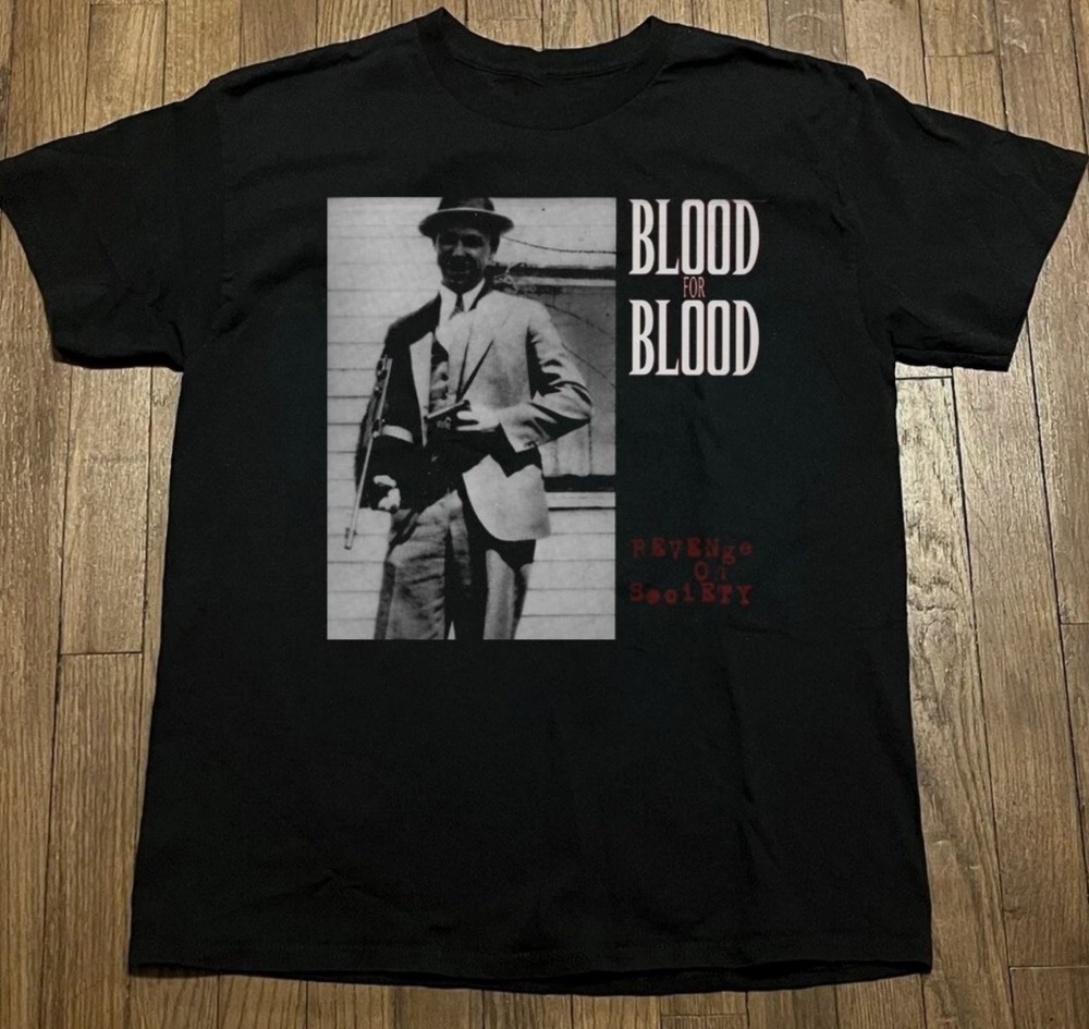 Blood For Blood - Revenge On Society Black Color Shirt