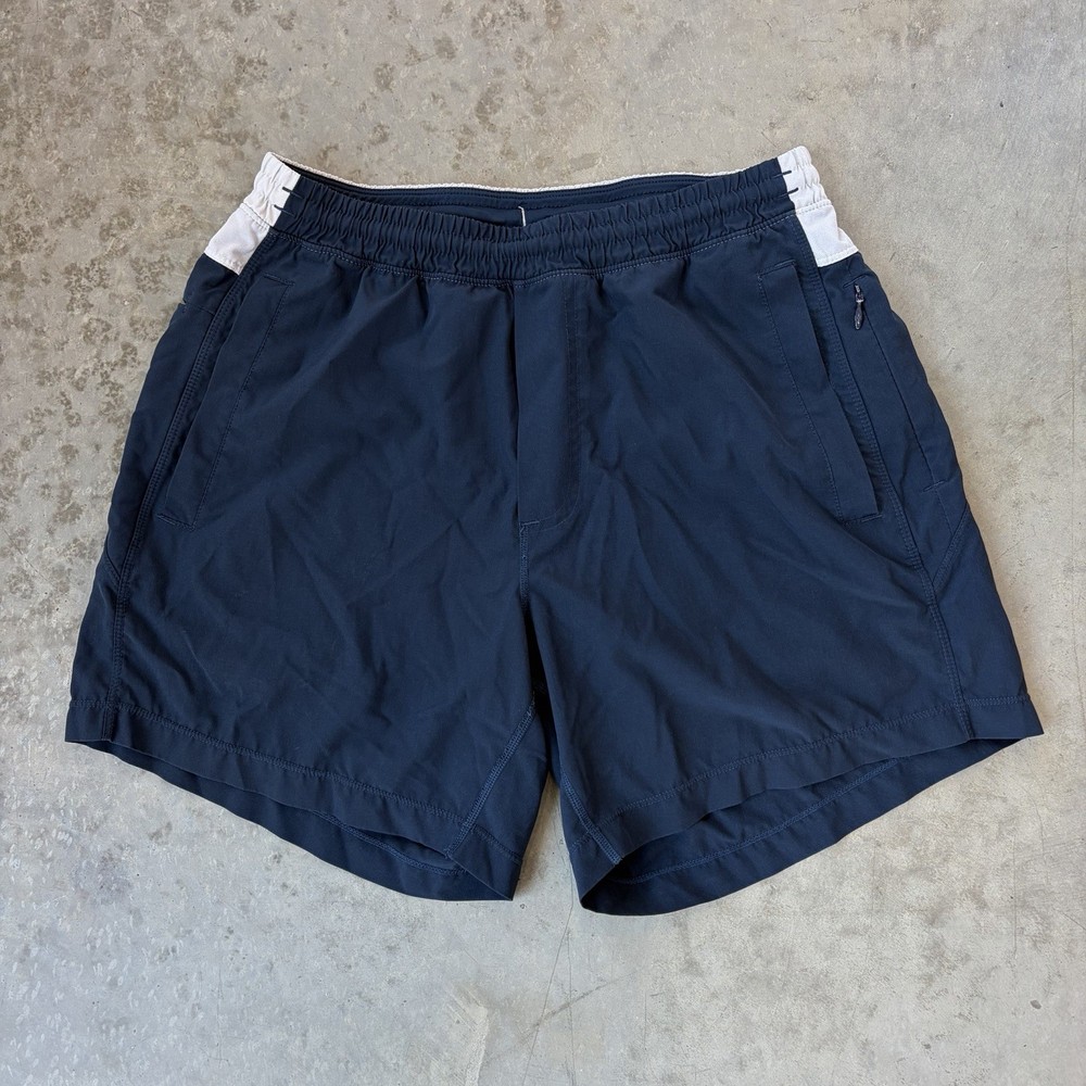 Bird Dogs Boom For Your Boom Stick Lined 6” Shorts Running Gym Blue Size Medium
