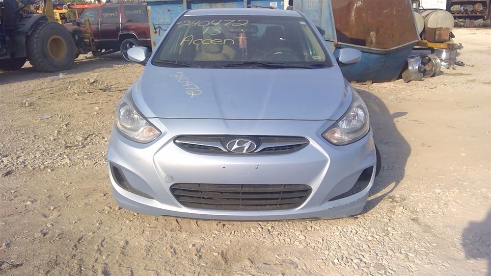 Used Engine Cooling Fan Motor fits: 2013 Hyundai Accent Fan Assembly w/AC Grade-image