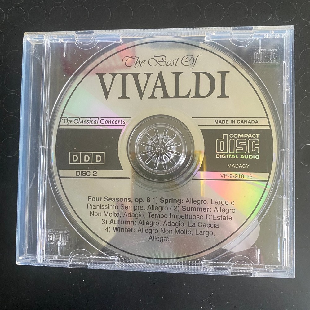 Vivaldi – The Best Of Vivaldi CD Classical Baroque Madacy