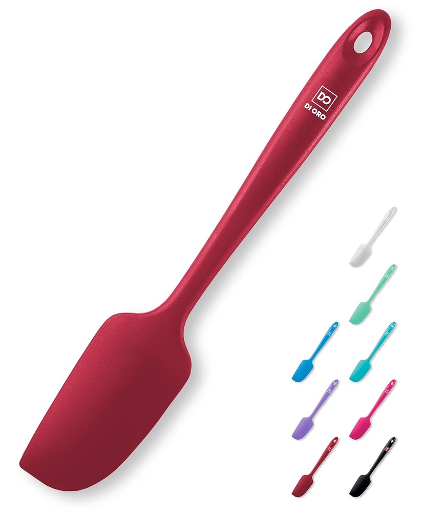 DI ORO Mini Spatula - Small Spatulas Silicone Heat-Resistant up to 600°F -