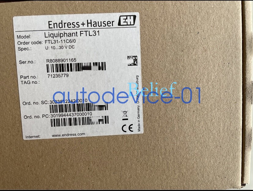 1pc E+H FTL31-11C6/0 brand new Tuning Fork Level Sensor DHL/FedEx
