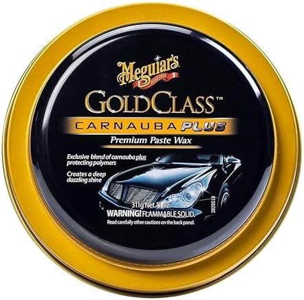 Meguiar's Gold Class Carnauba Plus Premium Paste Wax 11 Oz