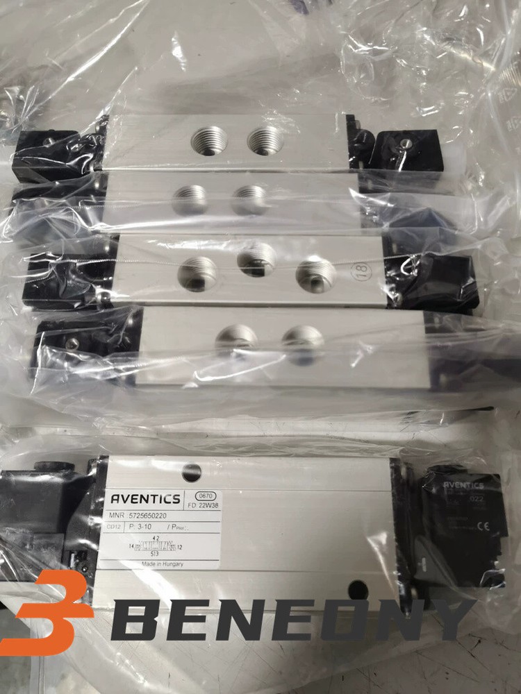 1pcs Rexroth Aventics Bosch 5725650220 Pneumatic Solenoid Valve 24VDC FedEx/DHL