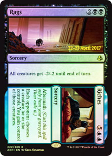 Pre-Release Promos - Rags // Riches - Foil - Prerelease Promo