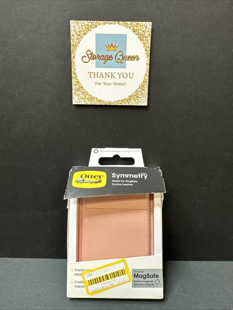 OtterBox Symmetry Series Cactus Leather Wallet with MagSafe - Ballet Blush