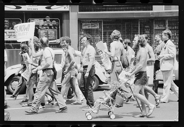[Gay rights demonstration at the Democratic National Convention, New York City]