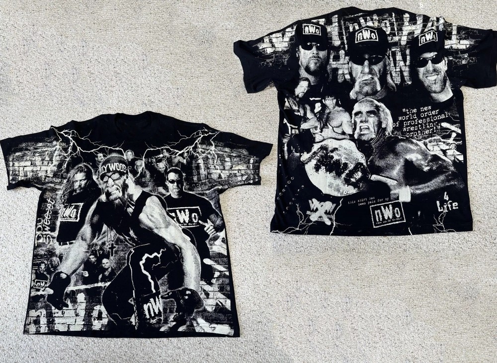 AOP shirt Hulk Hogan Kevin Nash Scott Hall 3D T Shirt Full Size S-5XL