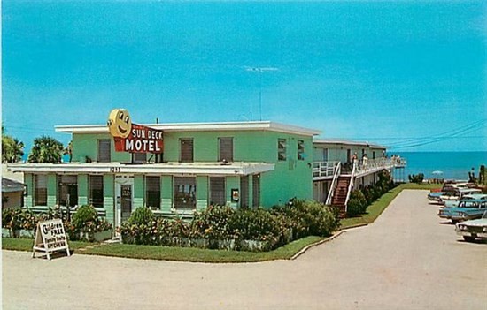 FL, Ormond Beach, Florida, Sun Deck Motel, Dexter Press No. 58242-B