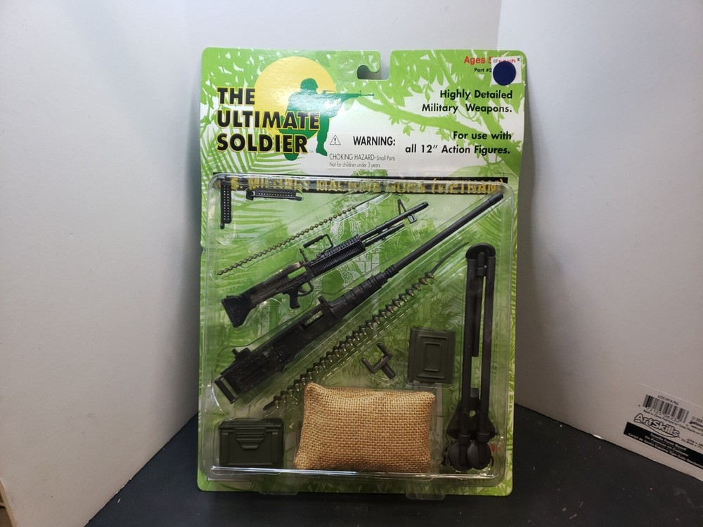 US Military Machine Guns Vietnam Ultimate Soldier Figure #20100  