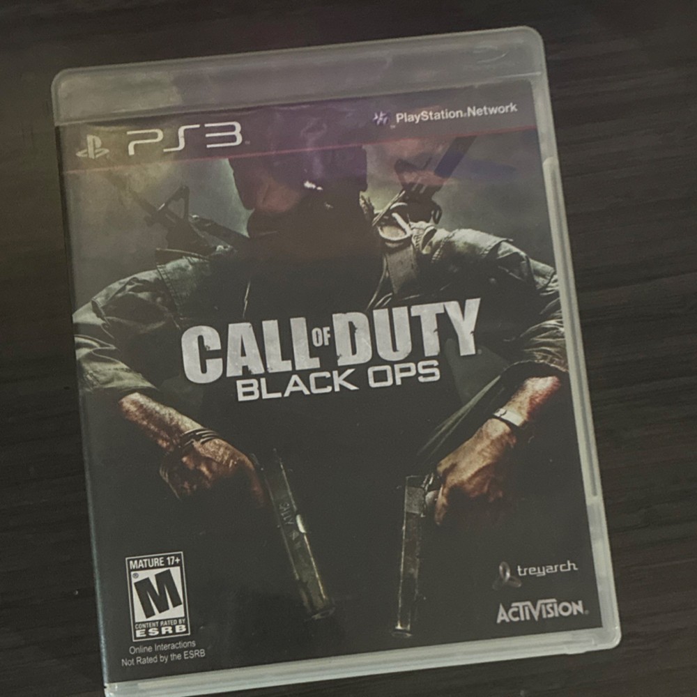 Call of Duty Black Ops PS3 Sony PlayStation 3 BO1 CIB Black Label Tested Working