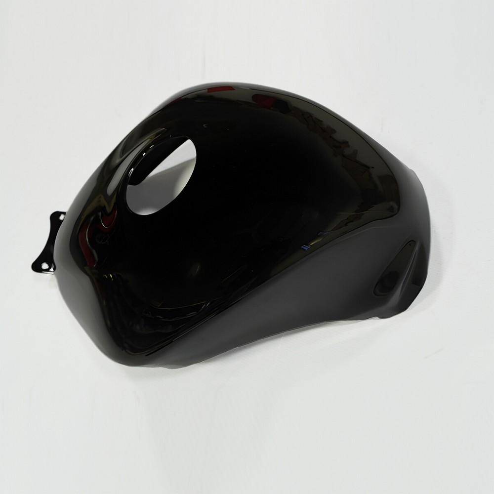 Glossy Black Gas Fuel Tank Cover Cowl Fairing For Kawasaki Ninja ZX6R 2007 2008