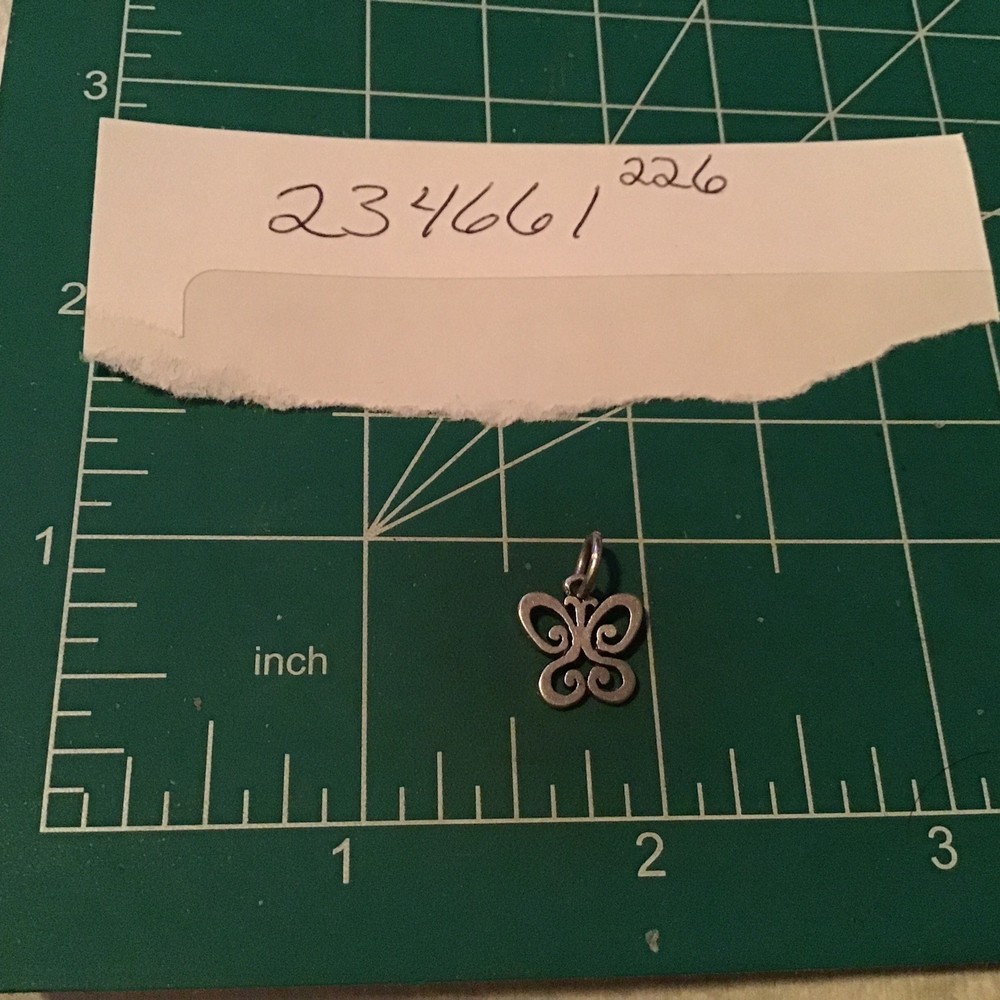 James Avery sterling silver butterfly charm
