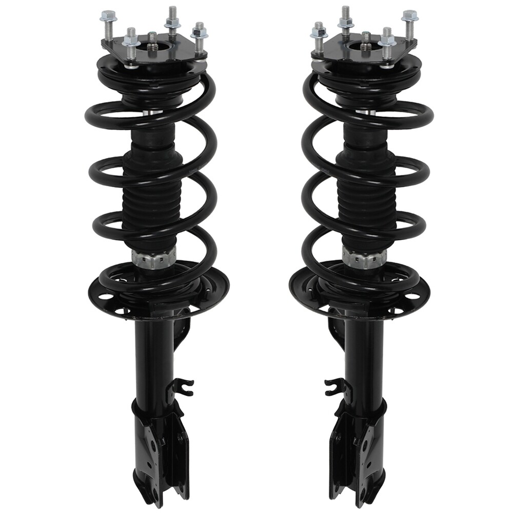 PICKOOR Complete Front Shock Strut Spring & Mount Kit for 11-13 Ford Explorer FWD