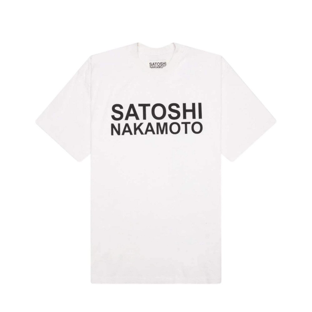 Satoshi Nakamoto Basic Logo Tee 