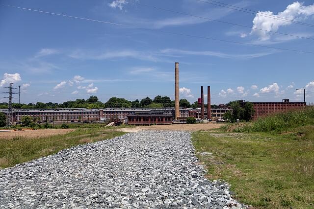 Greensboro North Carolina White Oak Mill Cone Mills 2017 Factory Building