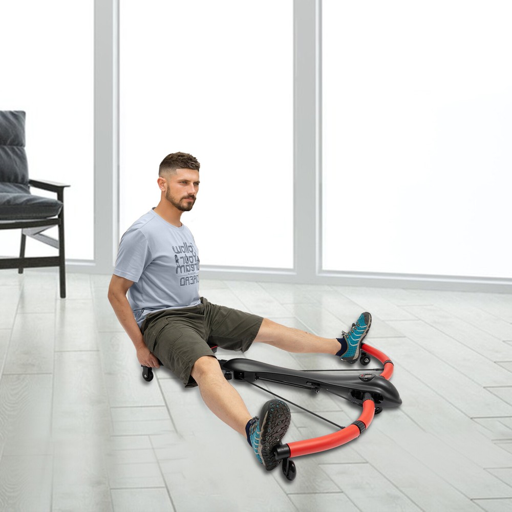 Abdominal Exercise Machine Rowing Trainer Fitness Body Gym Equipment Adjustable