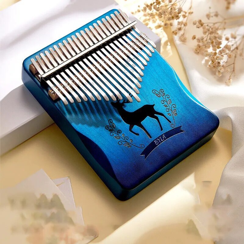 100% New 17 key 21 key keyboard piano for beginners Mini wooden kalimba