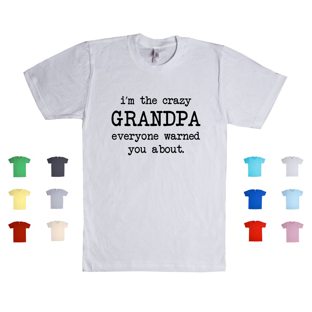 Crazy Grandpa Humorous Abuelo Fun Unisex T-Shirt-image