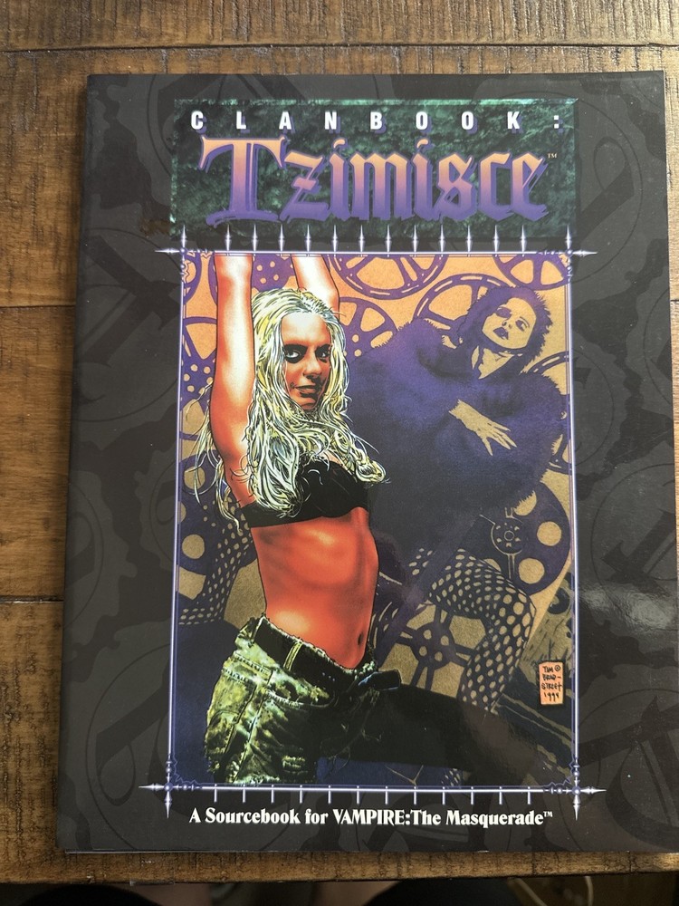 Clanbook Tzimisce Vampire The Masquerade White Wolf RPG Book