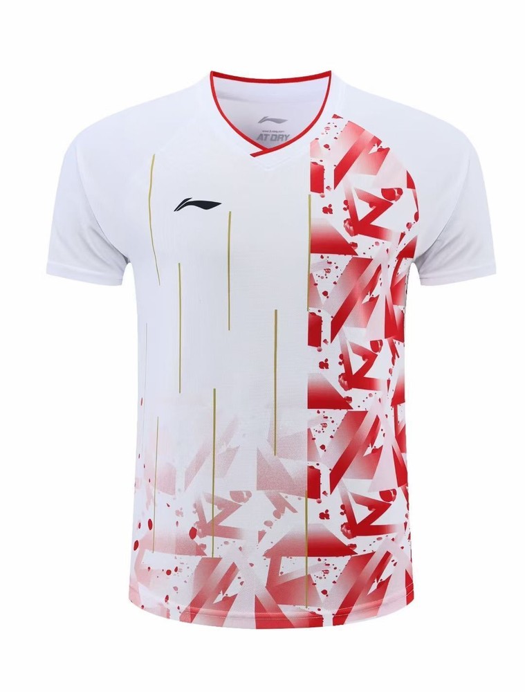 NEW Li-Ning Men's sports Tops tennis/badminton Clothes T Shirts