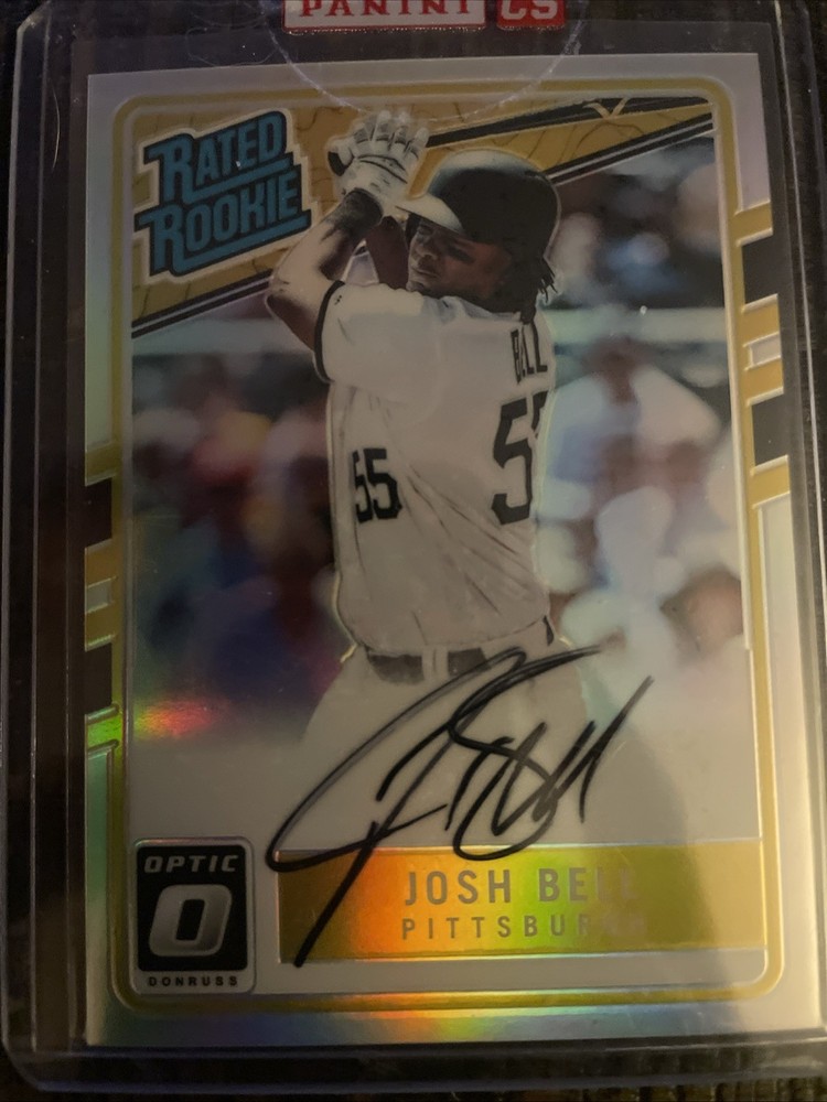 Josh Bell Rated Optic Don Russ Rookie Auto Card 124/150  RRS-JB