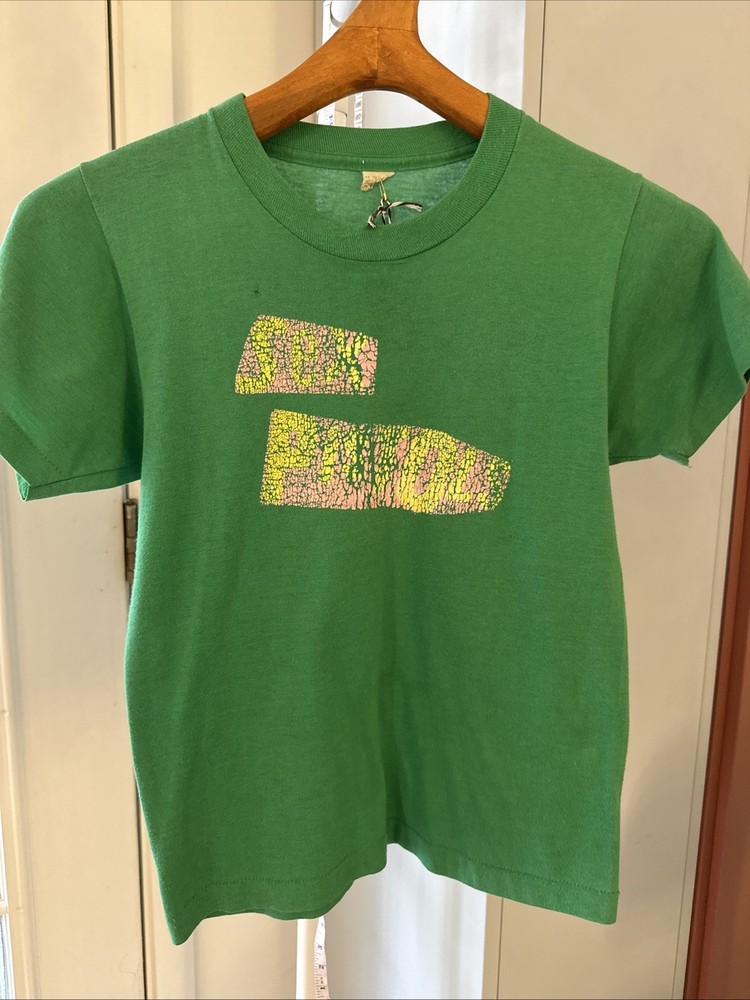 1980’s Sex Pistols Vintage Tee Shirt Small Single Stitch