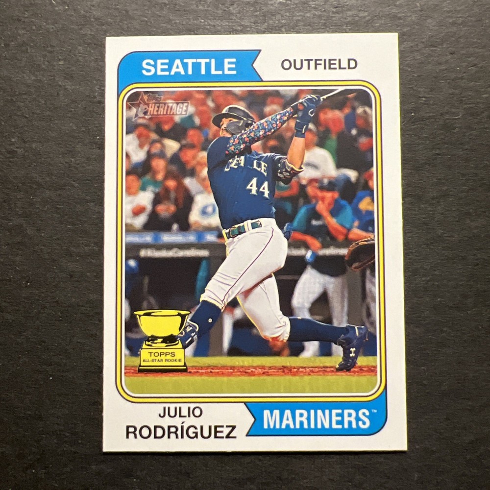 2023 Topps Heritage - Julio Rodriguez #18