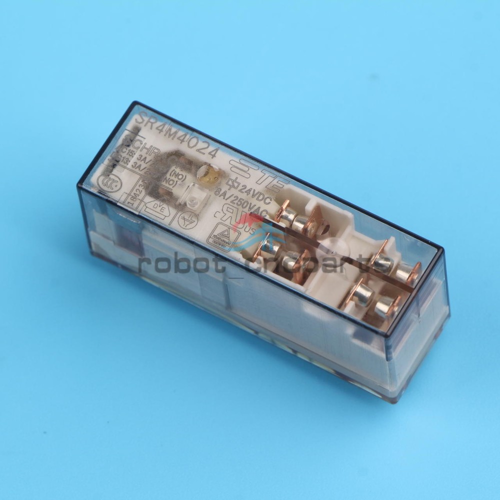 1PCS SR4M4024 Safety Relay 8A 24VDC 10 Pins TE NEW