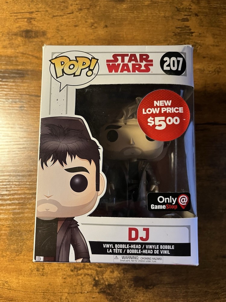 Funko Pop! Vinyl Figure Star Wars DJ #207 Box Damage