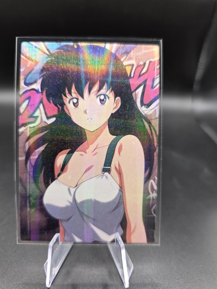 Kagome Higurashi Inuyasha Holographic Anime Collectible Trading Card