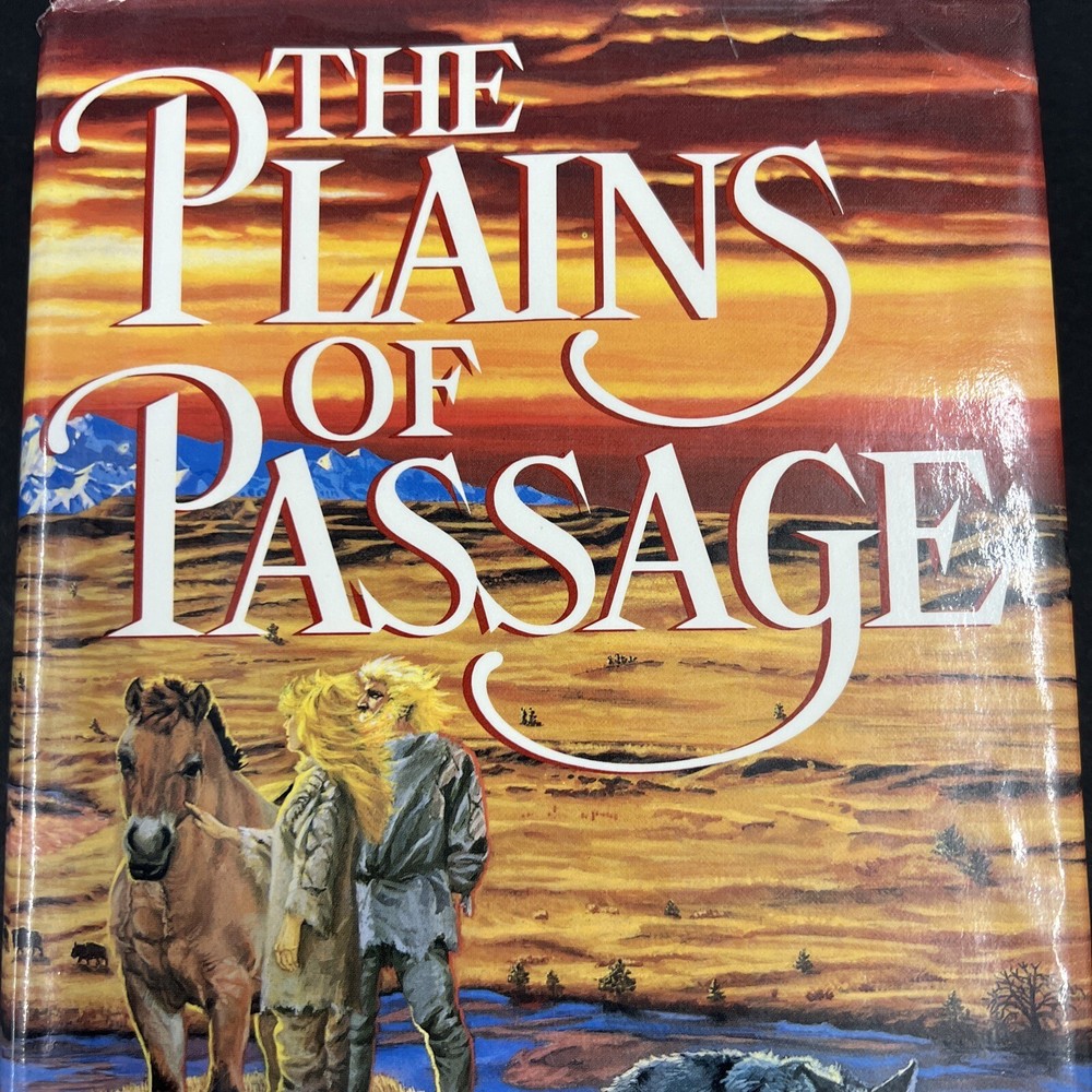 The Plains of Passage by Jean M. Auel 1990, 1st Edition Earth's Children