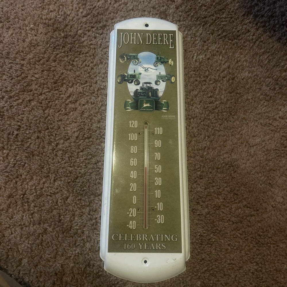 John Deere Classic Thermometer Celebrating 160 Years (17