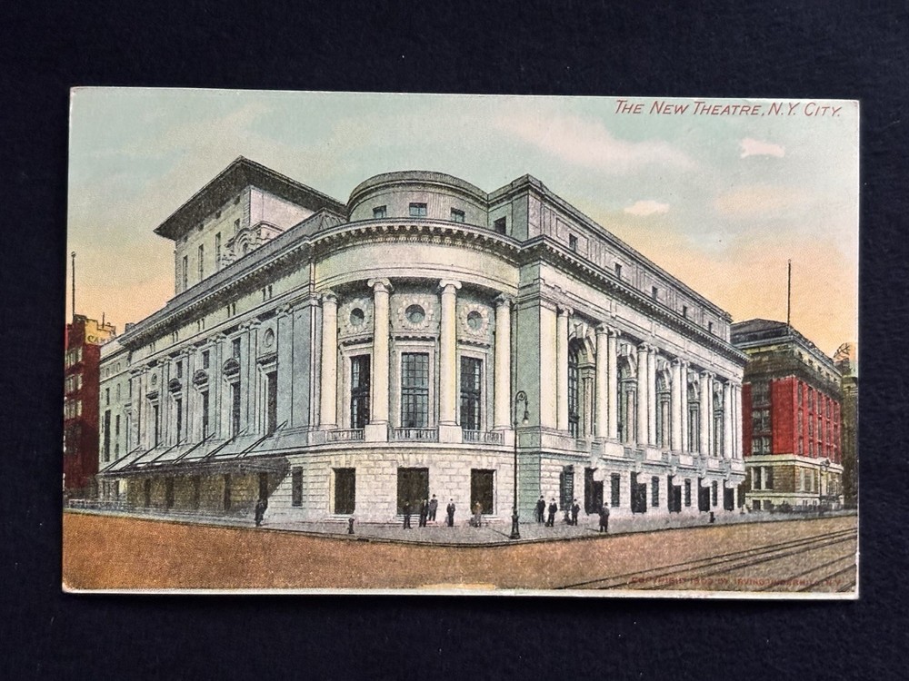 New York City NY, Century Theatre, The New Theatre, Vintage c1910s Era Postcard