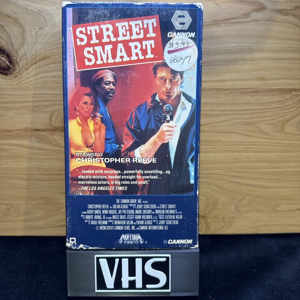 Street Smart (VHS, 1989) * Buy 2 Get 1 Free - Bundle Shipping Discount