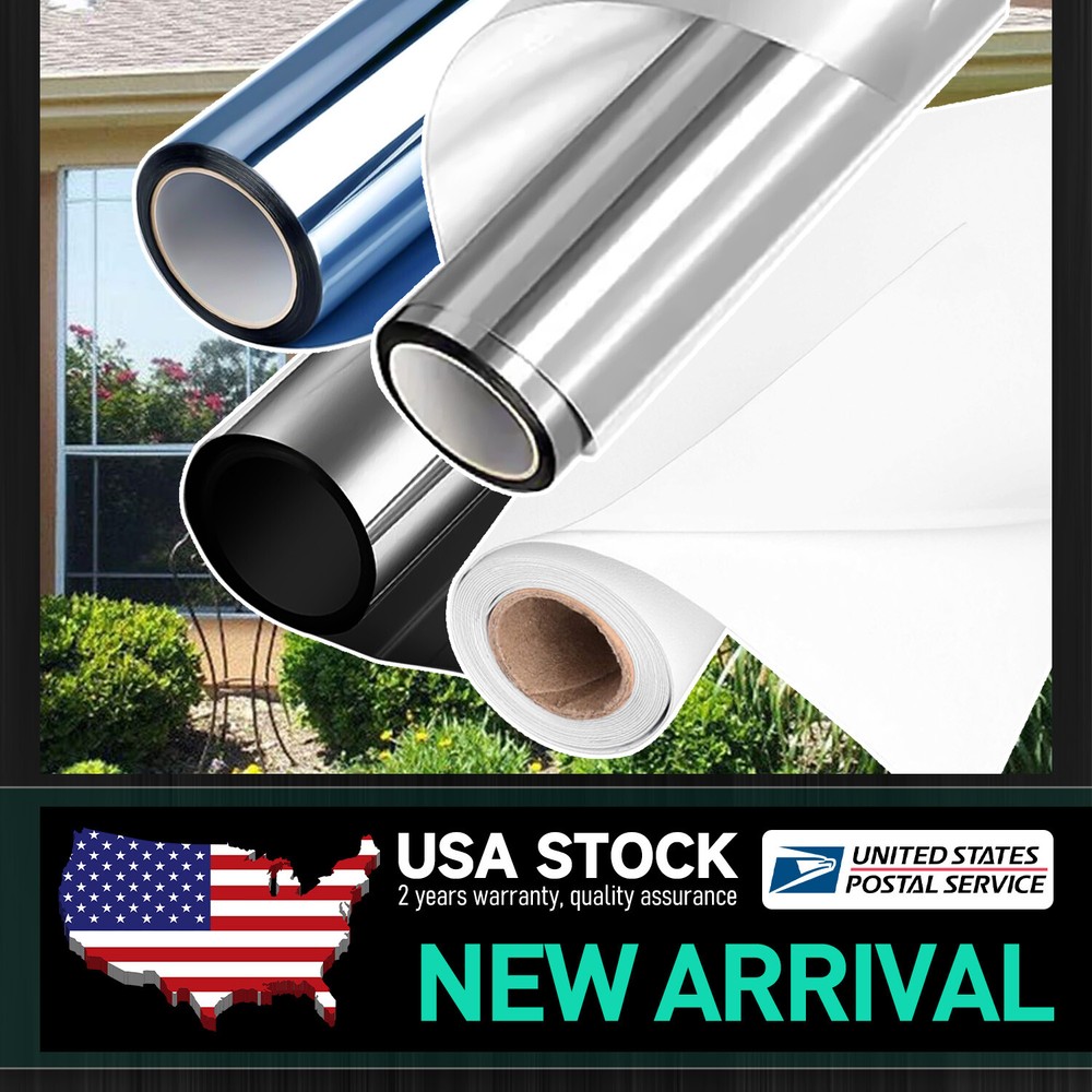 One Way Mirror Window Film UV Protection Privacy Tint for Home