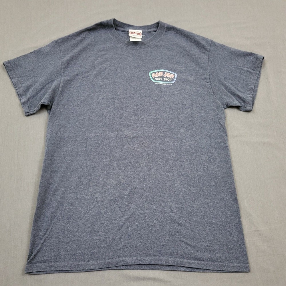 Ron Jon Surf Shop Shirt Mens Medium M Short Sleeve Panama City Beach Blue *