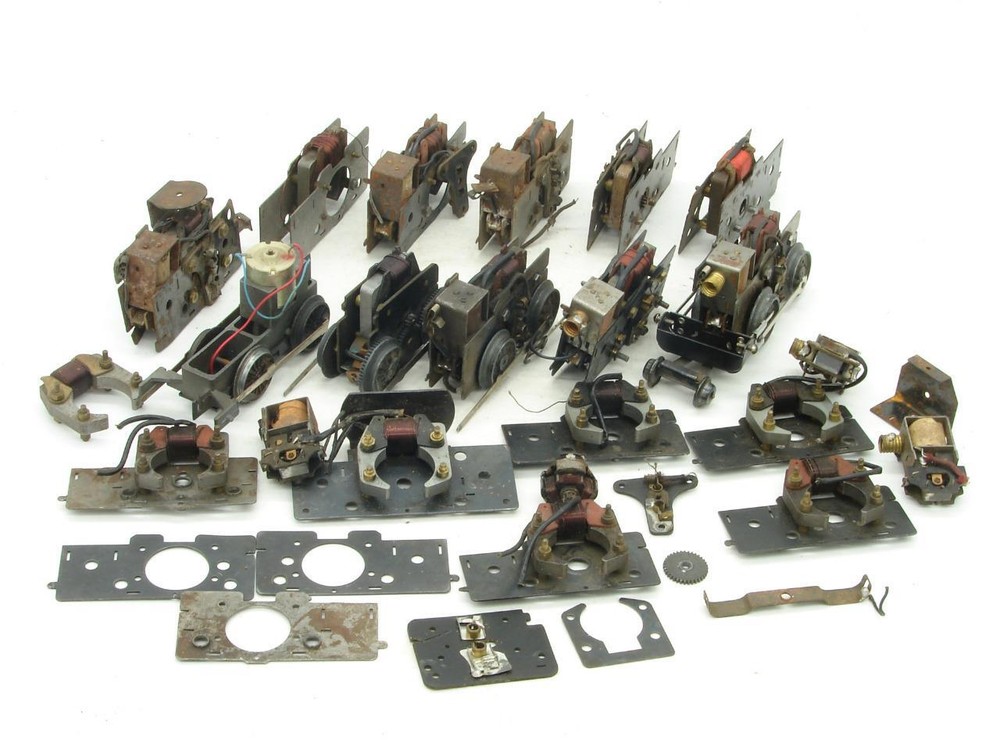 Marx O Gauge Pre and Postwar Motor Lot for Parts or Repair
