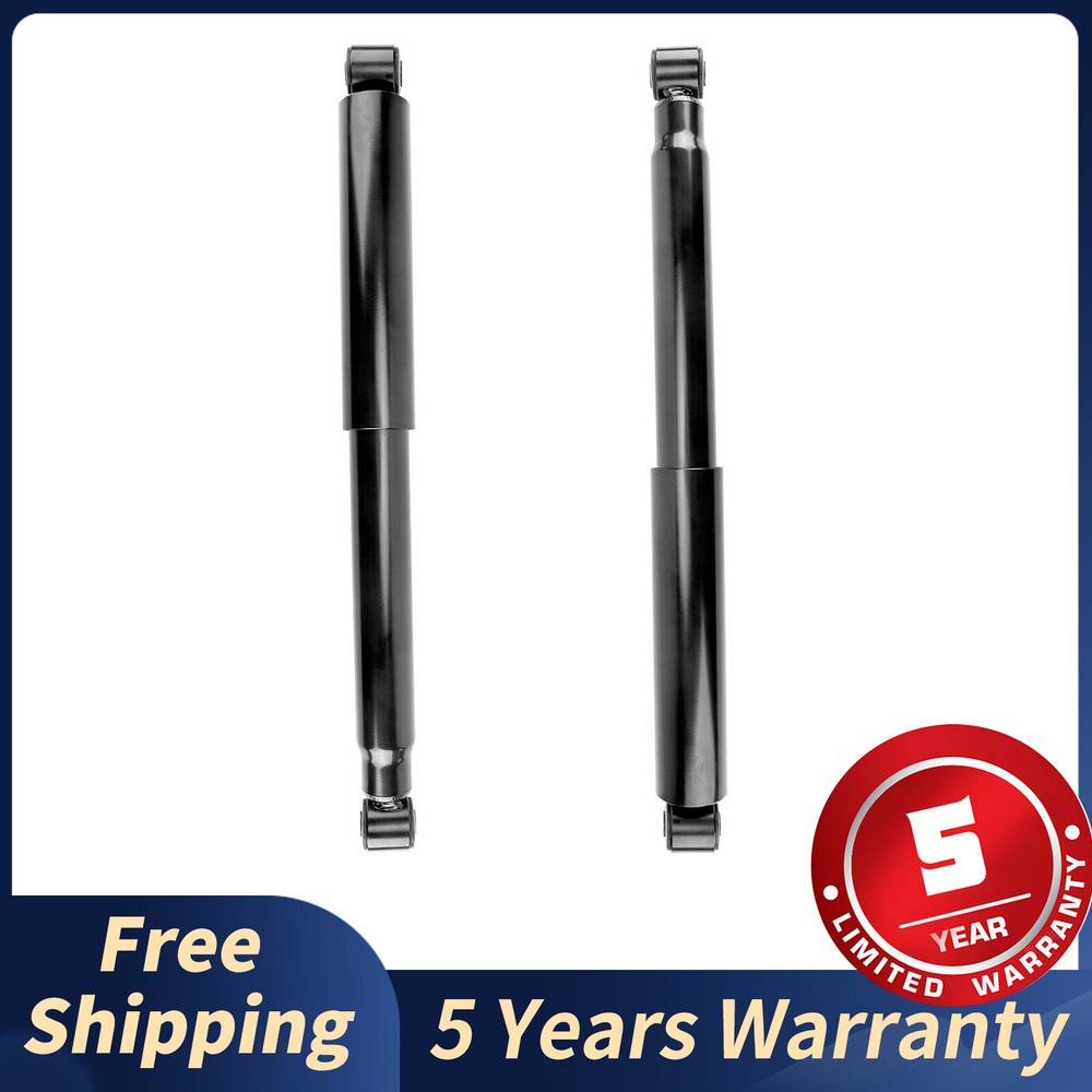 Dodge Ram 1500 2002-2008 Rear Shock Absorbers Pair 5-Lug Assembly