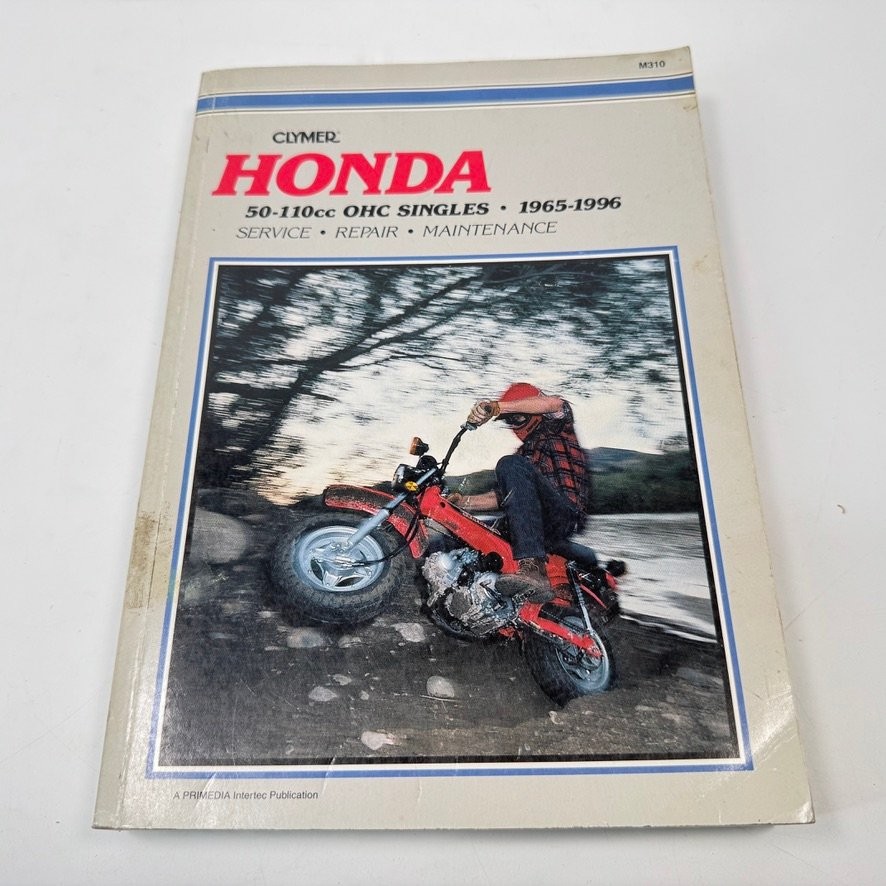 Clymer Honda 50-110cc OHC Singles Service Repair Manual 1965-1996 M310