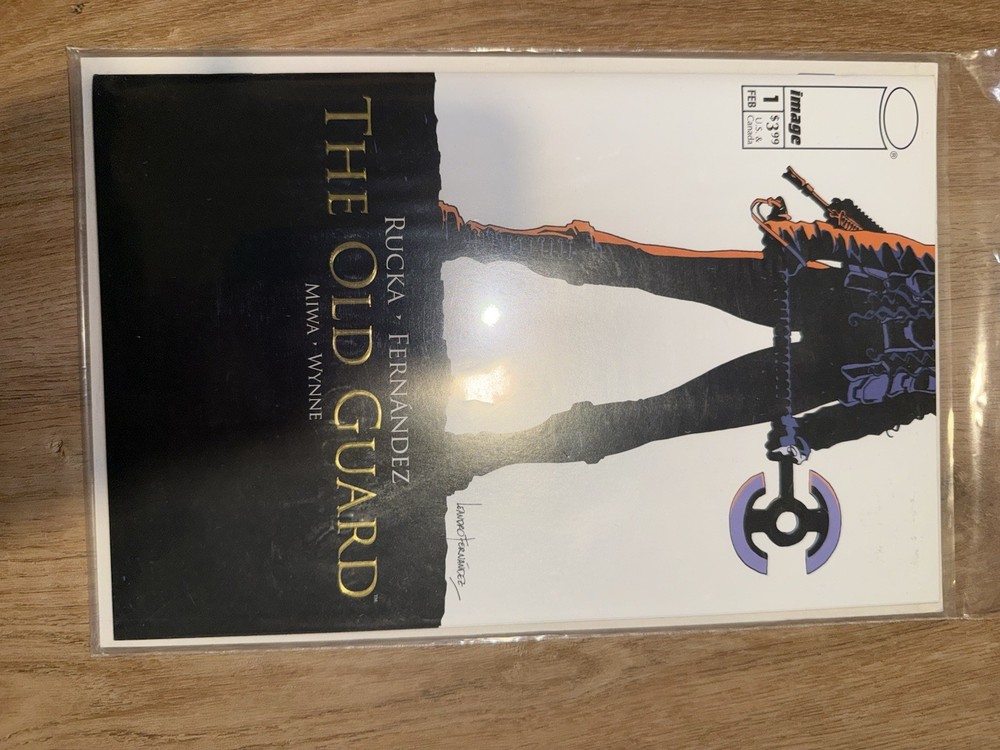The Old Guard #1 Cover B-Gold Foil Cover (Image Comics Malibu Comics February