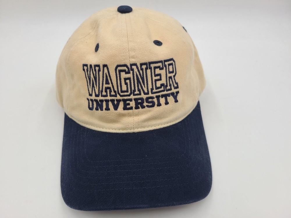 Vintage Wagner University Seahawks Strapback Adjustable (Fits Small) Hat Cap Men