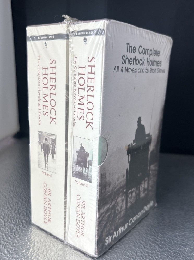 Complete Sherlock Holmes Boxed Set by Arthur Conan Doyle Bantam Paperback NEW