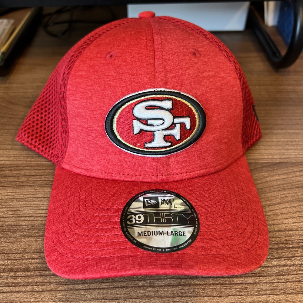 Red New Era 39Thirty San Francisco 49ers Fitted Cap M/L Size
