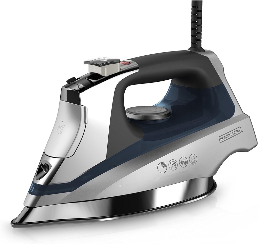 Allure Professional Steam Iron with 30% More Steam and Precision Stainless Steel Tip