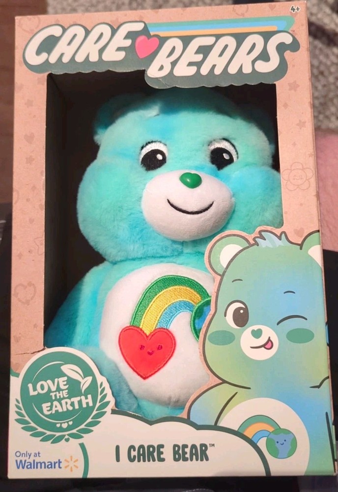 Care Bears 14 Inch I Care Bear Love the Earth Plush Kids Toy 2021 New