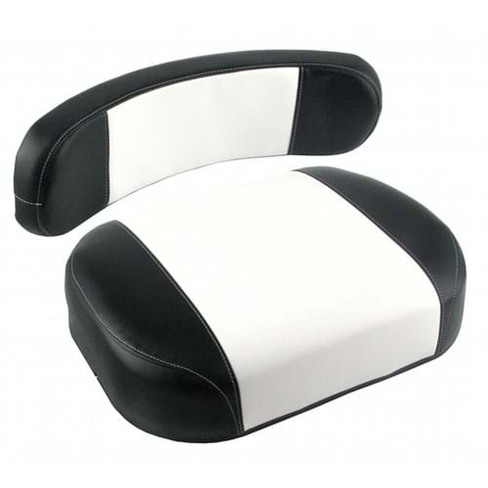 SW104312 Cushion Set, Black & White Vinyl - (2 pc.) Fits White