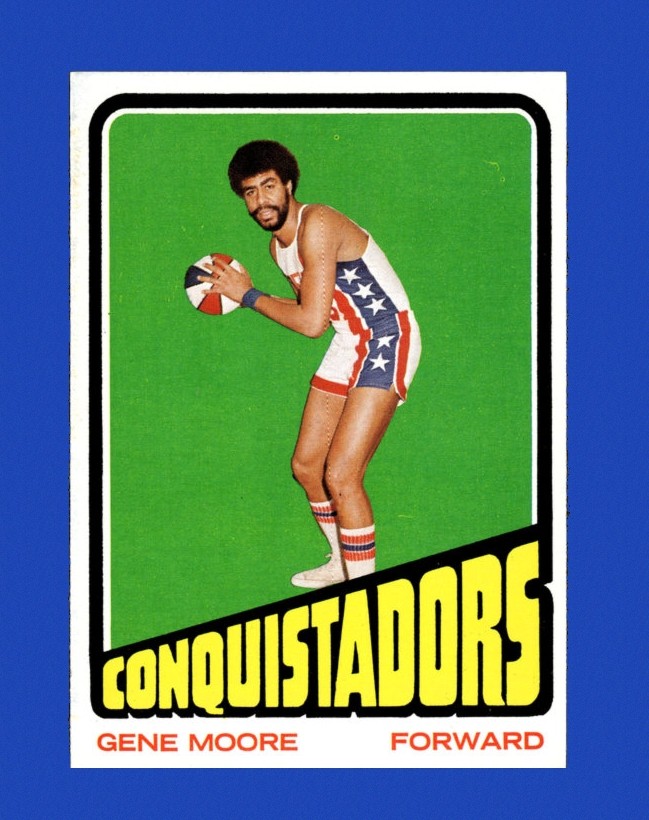 1972-73 Topps Set-Break #201 Gene Moore NR-MINT *GMCARDS*Consign with Greg Morris Cards