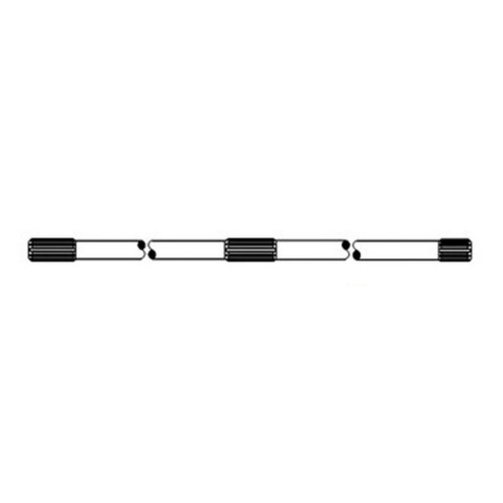 New Oliver Tractor 1550 1555 PTO Shaft 71.062in 12-Spline Replacement